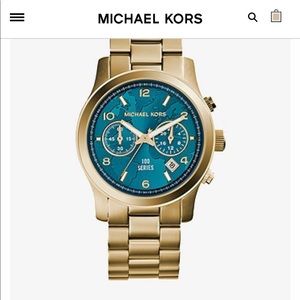 Michael Kors Watch Hunger Stop Runway Gold